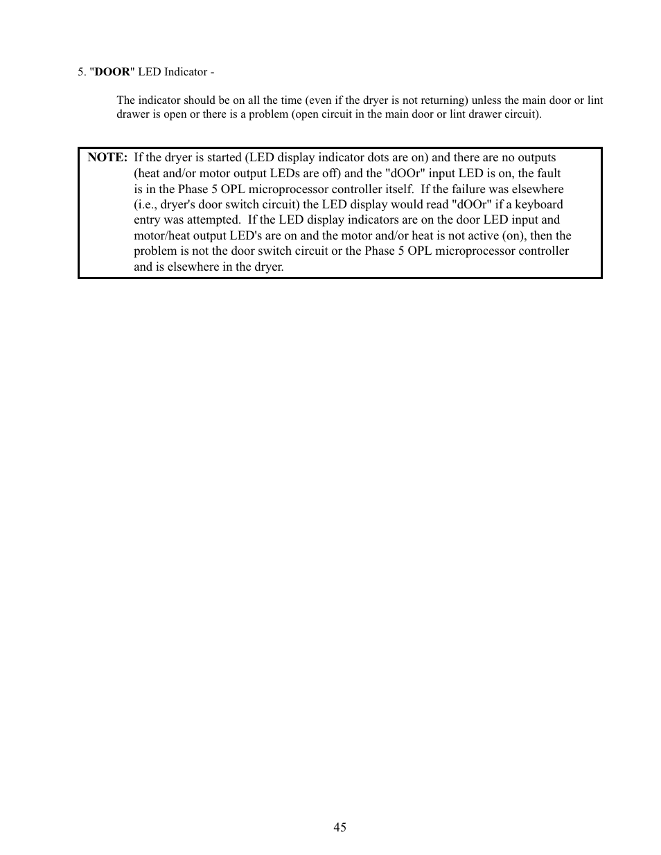 American Dryer Corp. Phase 5 Microprocessor AD-170 User Manual | Page 49 / 64