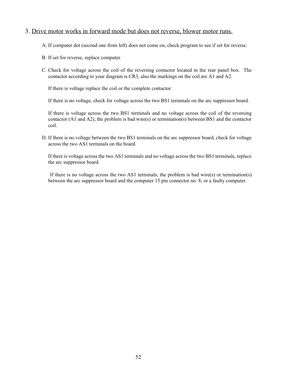 American Dryer Corp. Phase 5 Microprocessor AD-170 User Manual | Page 56 / 64