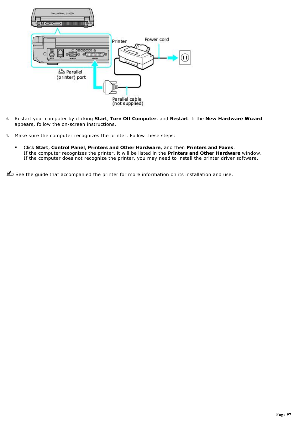 Sony PCG-K20P User Manual | Page 97 / 149