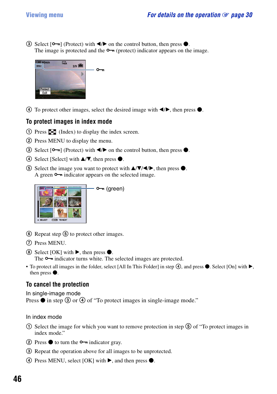 Sony DSC-T10 User Manual | Page 46 / 116