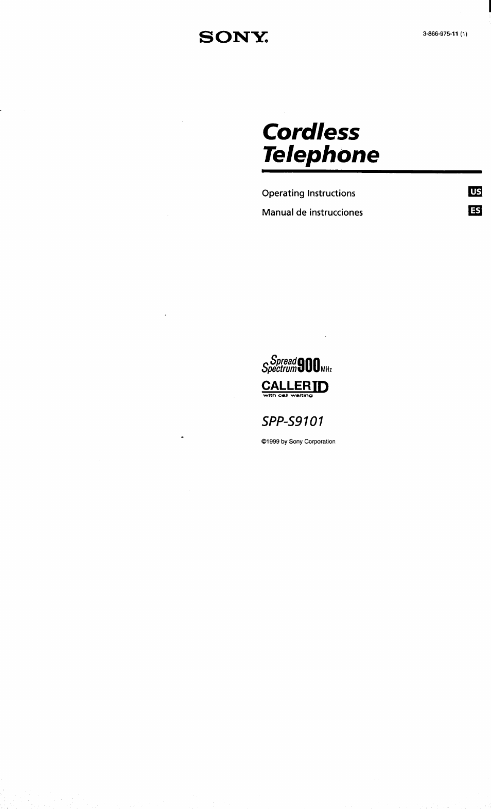 Sony SPP-S9101 User Manual | 94 pages