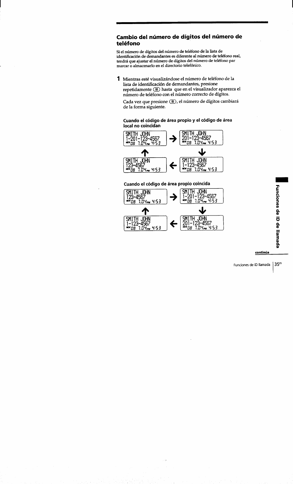 Continúa | Sony SPP-S9101 User Manual | Page 81 / 94