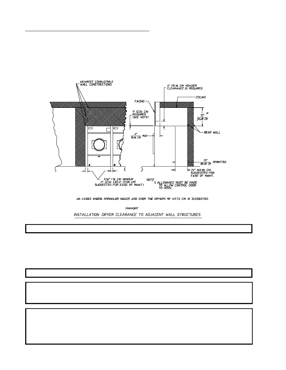 C. dryer enclosure requirements | American Dryer Corp. ADG-758 User Manual | Page 16 / 63