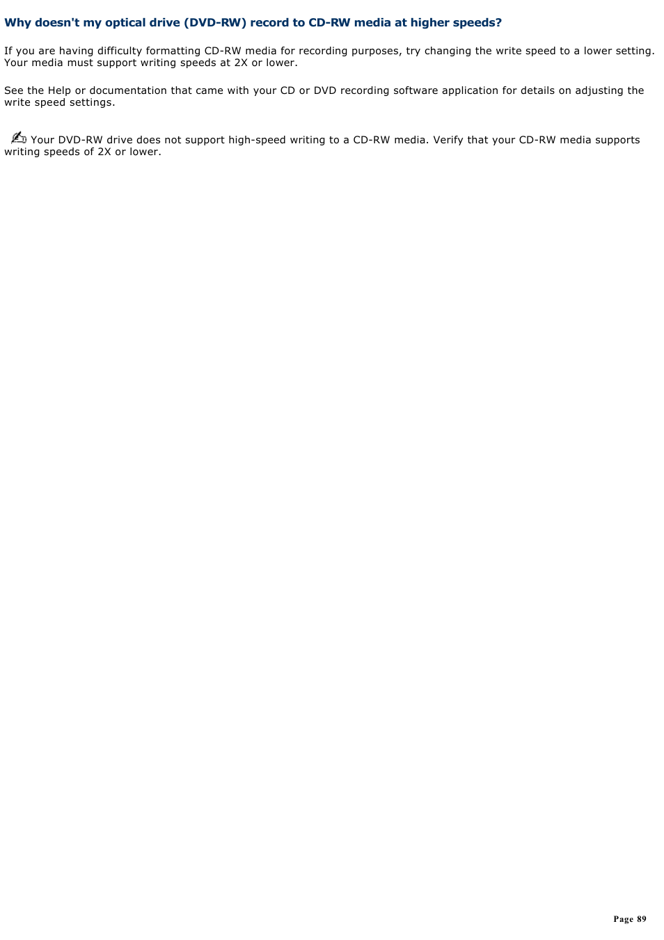 Sony PCV-RX891 User Manual | Page 89 / 119