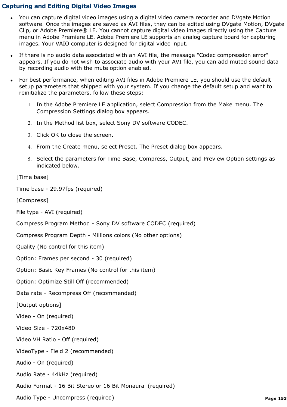 Sony PCV-E308DS User Manual | Page 153 / 1141