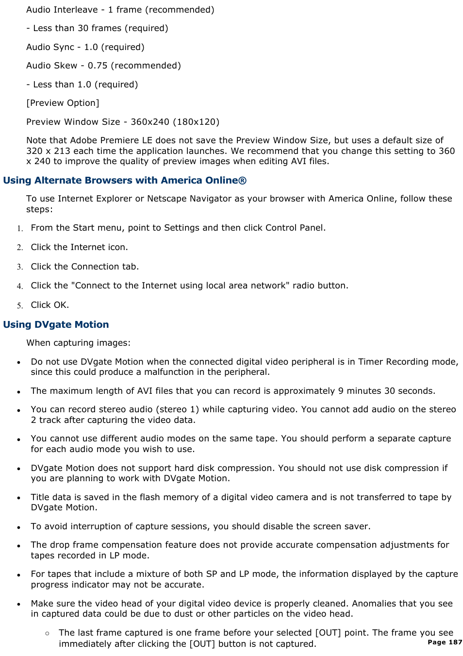 Sony PCV-E308DS User Manual | Page 187 / 1141