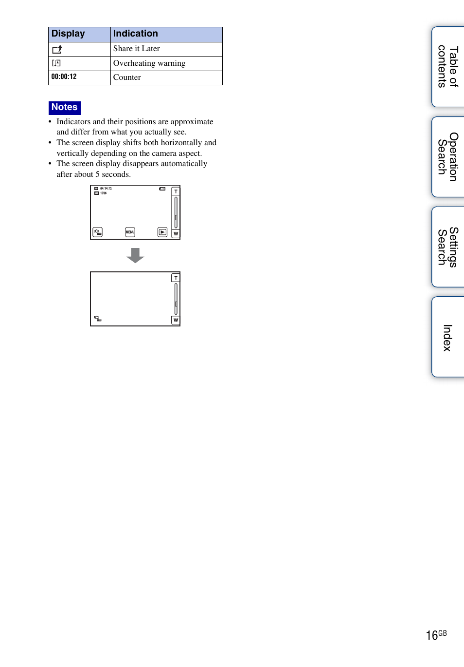 Sony bloggie MHS-TS22 User Manual | Page 16 / 70