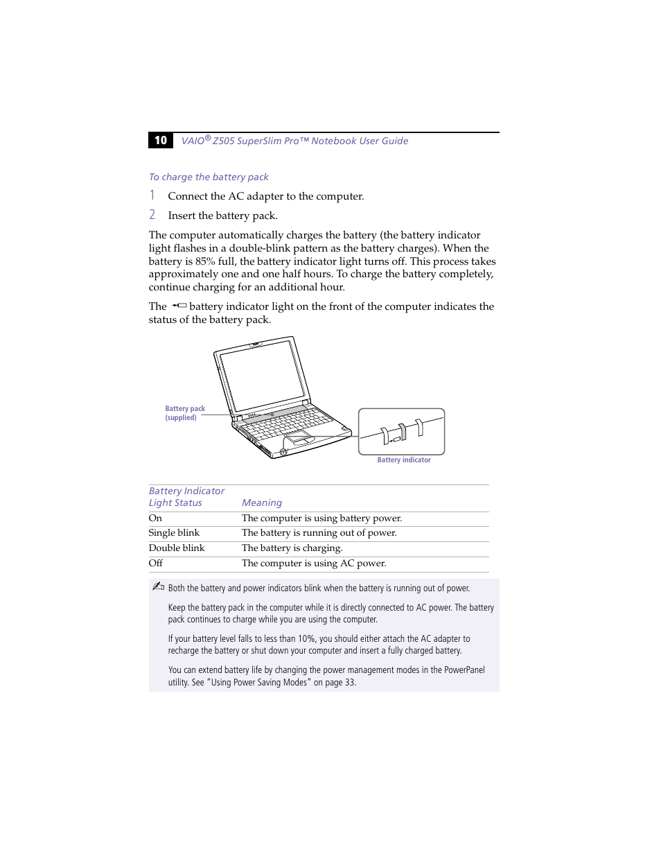 Sony PCG-Z505HSK User Manual | Page 20 / 78