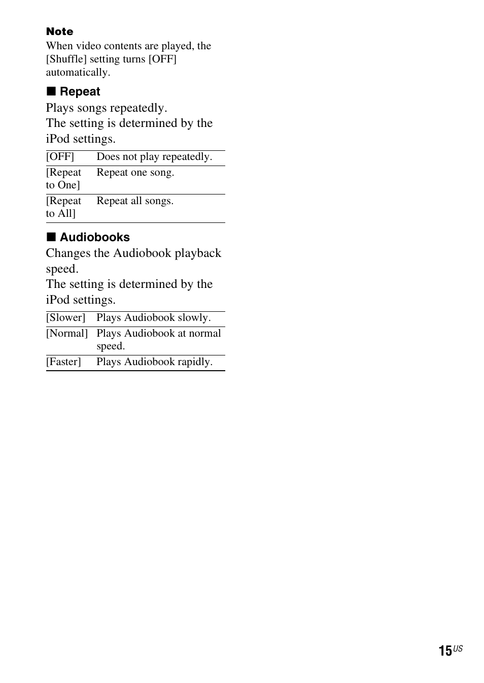 Sony TDM-iP50 User Manual | Page 15 / 60