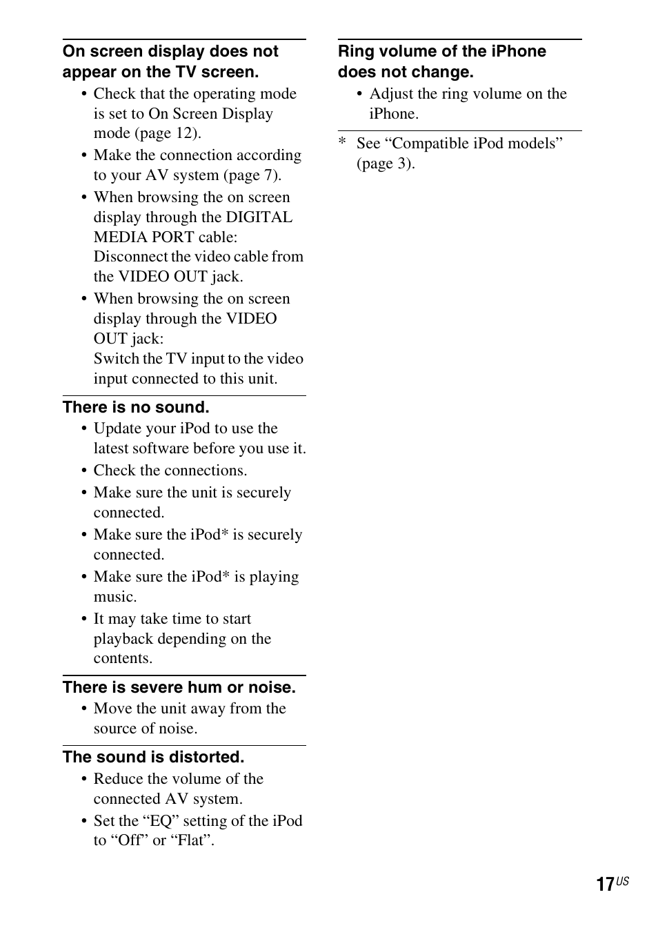 Sony TDM-iP50 User Manual | Page 17 / 60