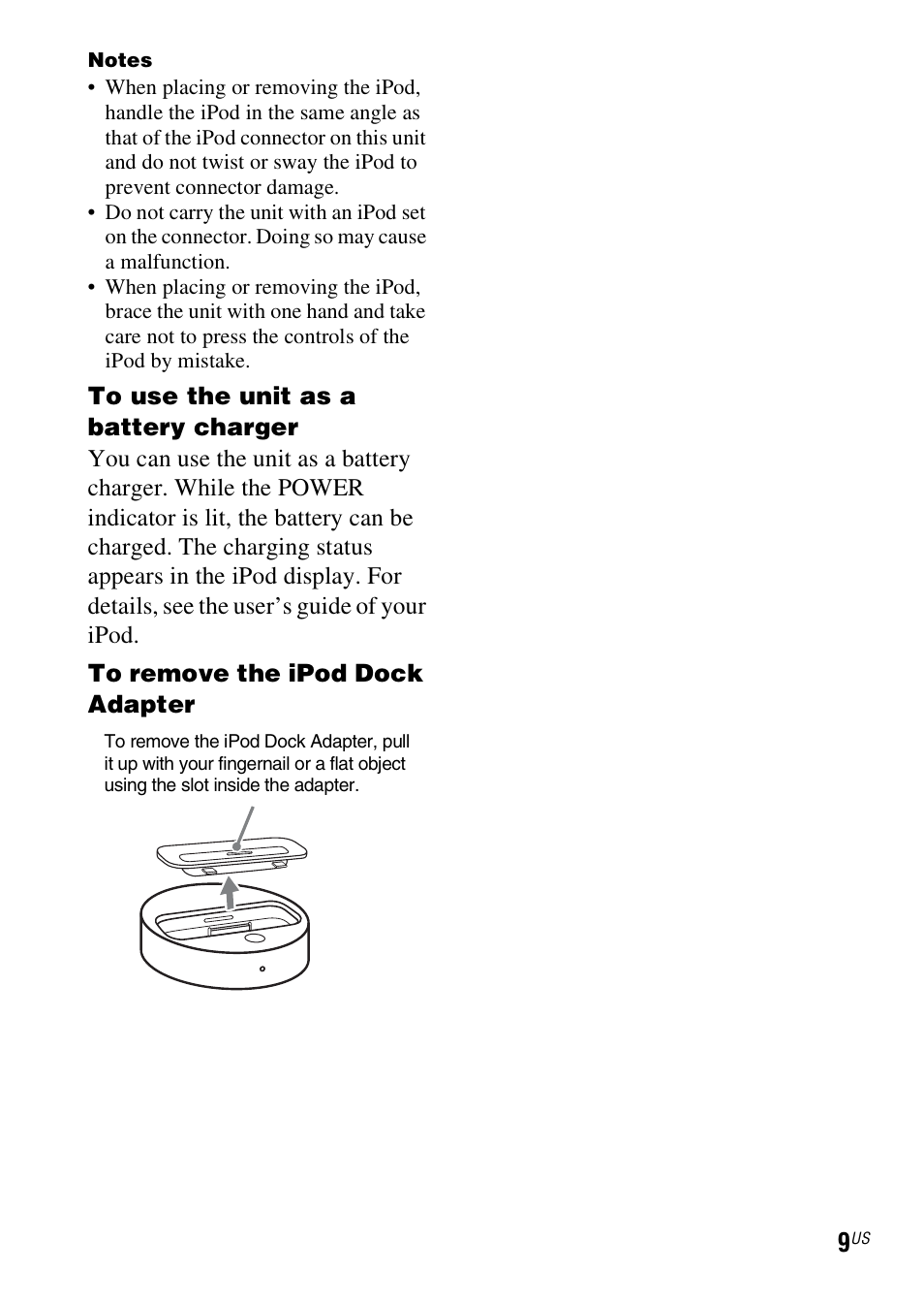 Sony TDM-iP50 User Manual | Page 9 / 60