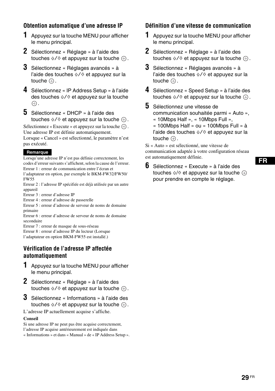 Sony FWD-S42E1 User Manual | Page 107 / 255