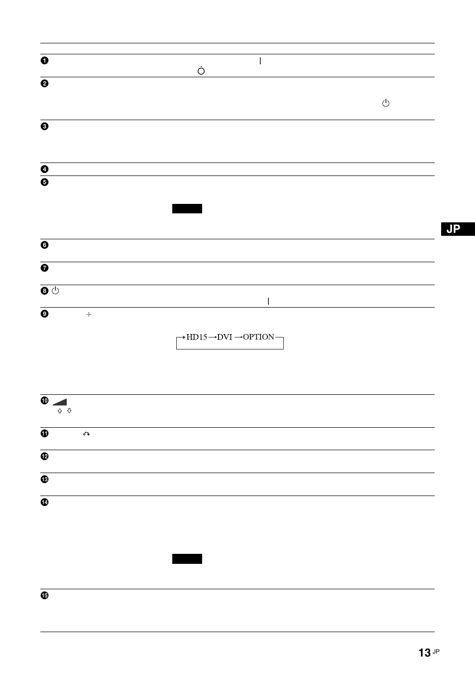 Sony FWD-S42E1 User Manual | Page 13 / 255