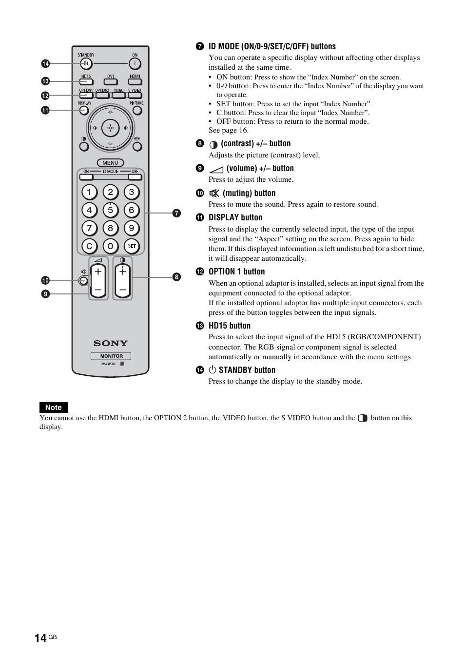 Sony FWD-S42E1 User Manual | Page 54 / 255
