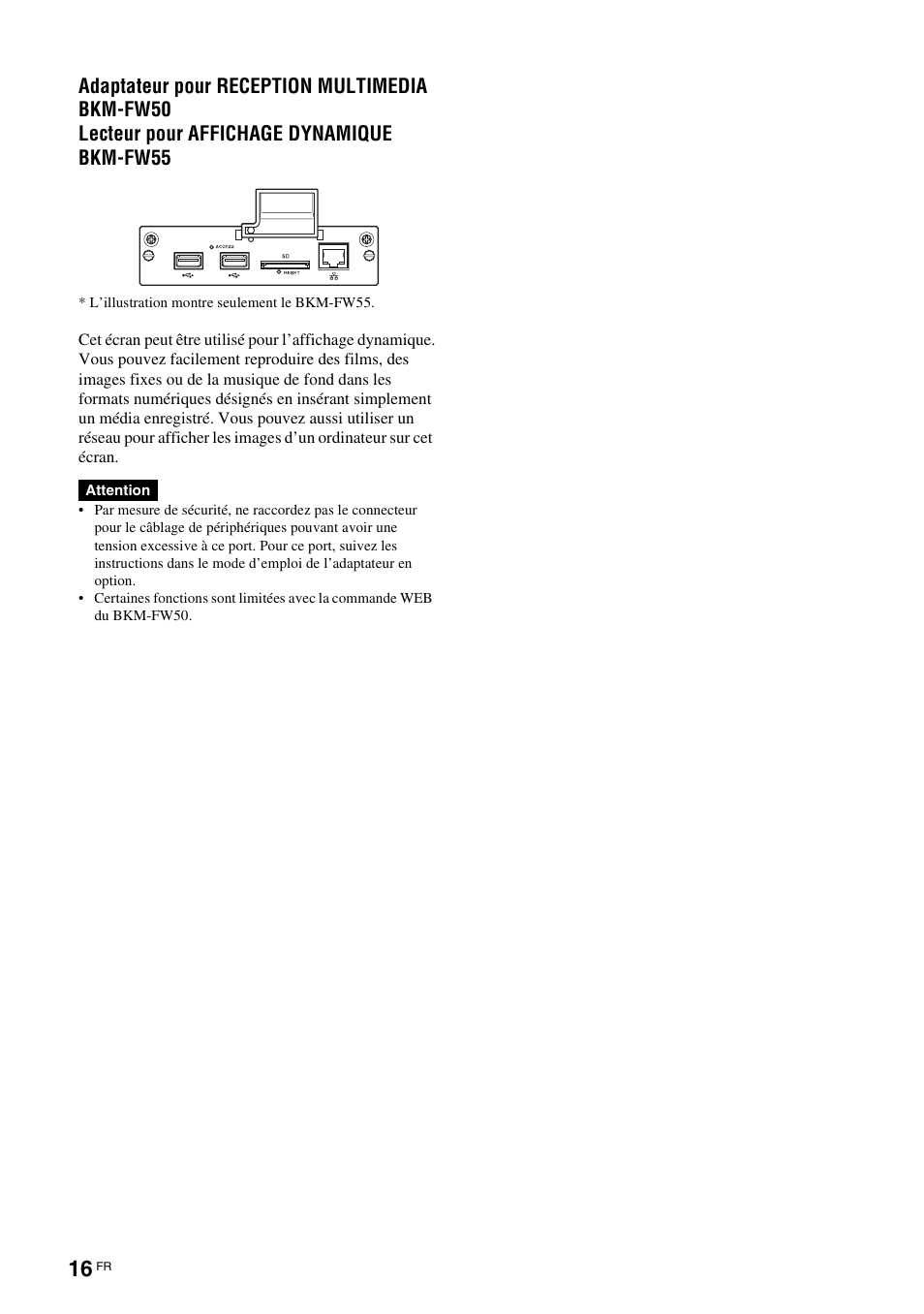 Sony FWD-S42E1 User Manual | Page 94 / 255