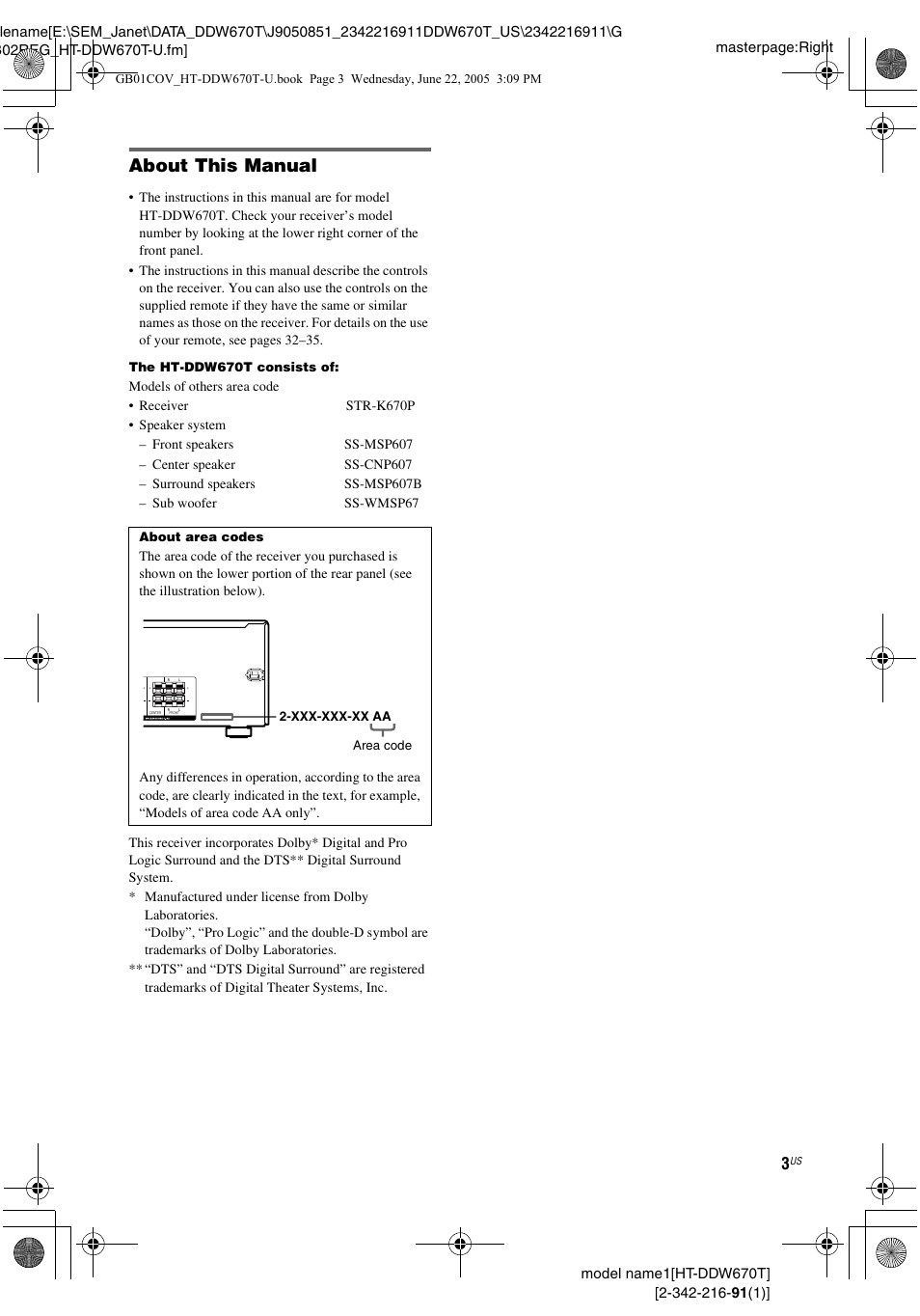 About this manual | Sony HT-DDW670T User Manual | Page 3 / 44