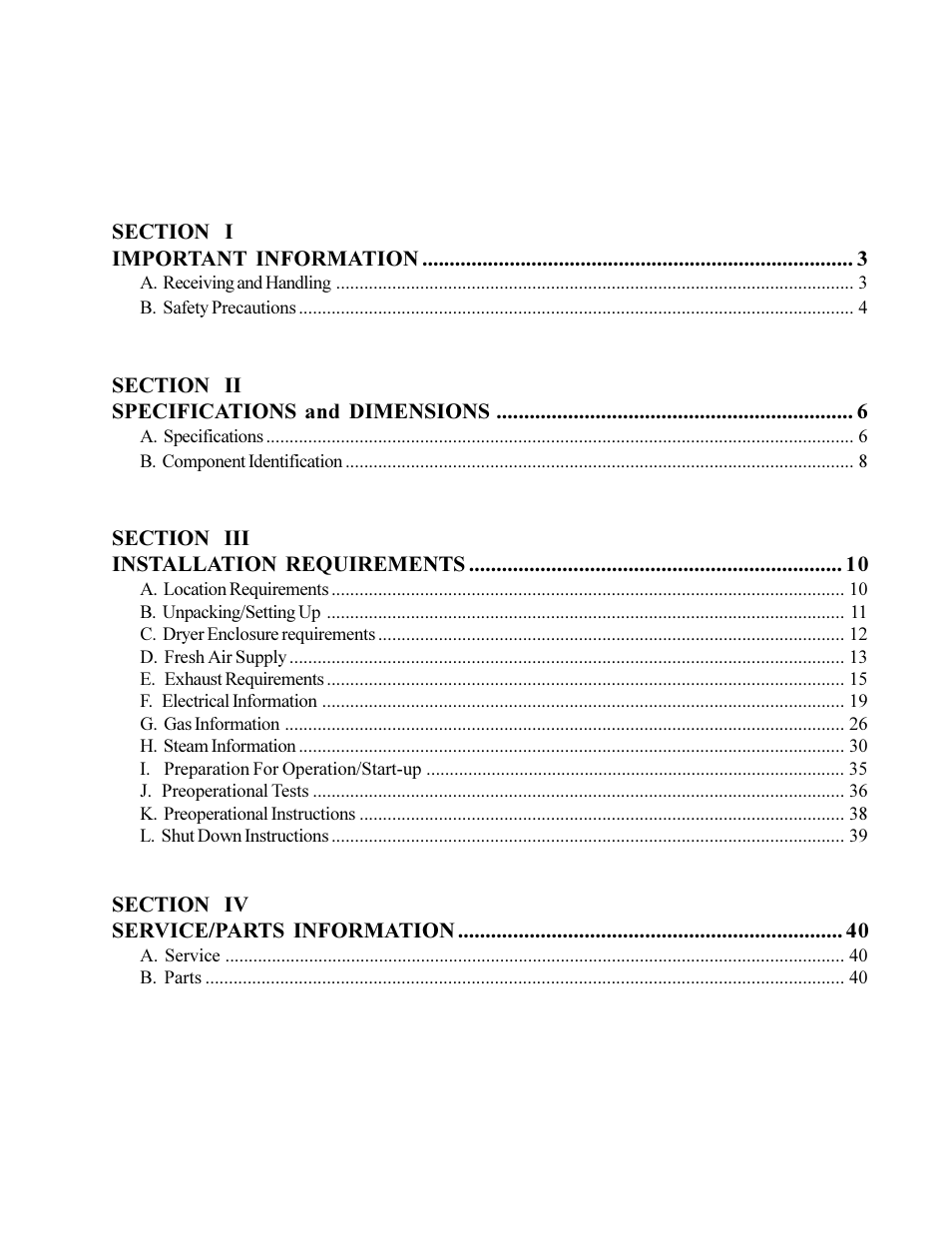 American Dryer Corp. ML-78 User Manual | Page 5 / 53