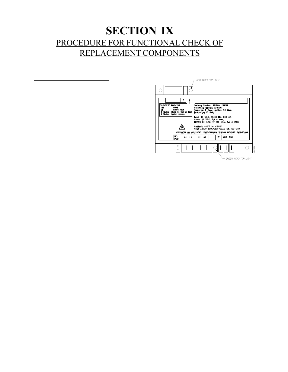 American Dryer Corp. ML-78 User Manual | Page 52 / 53