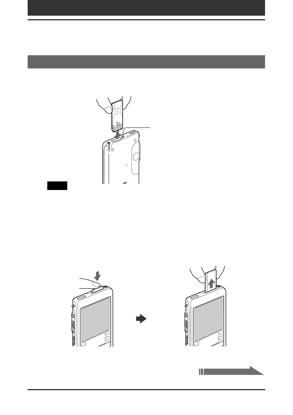 Inserting and removing memory stick media | Sony PEG-T665C User Manual | Page 132 / 218