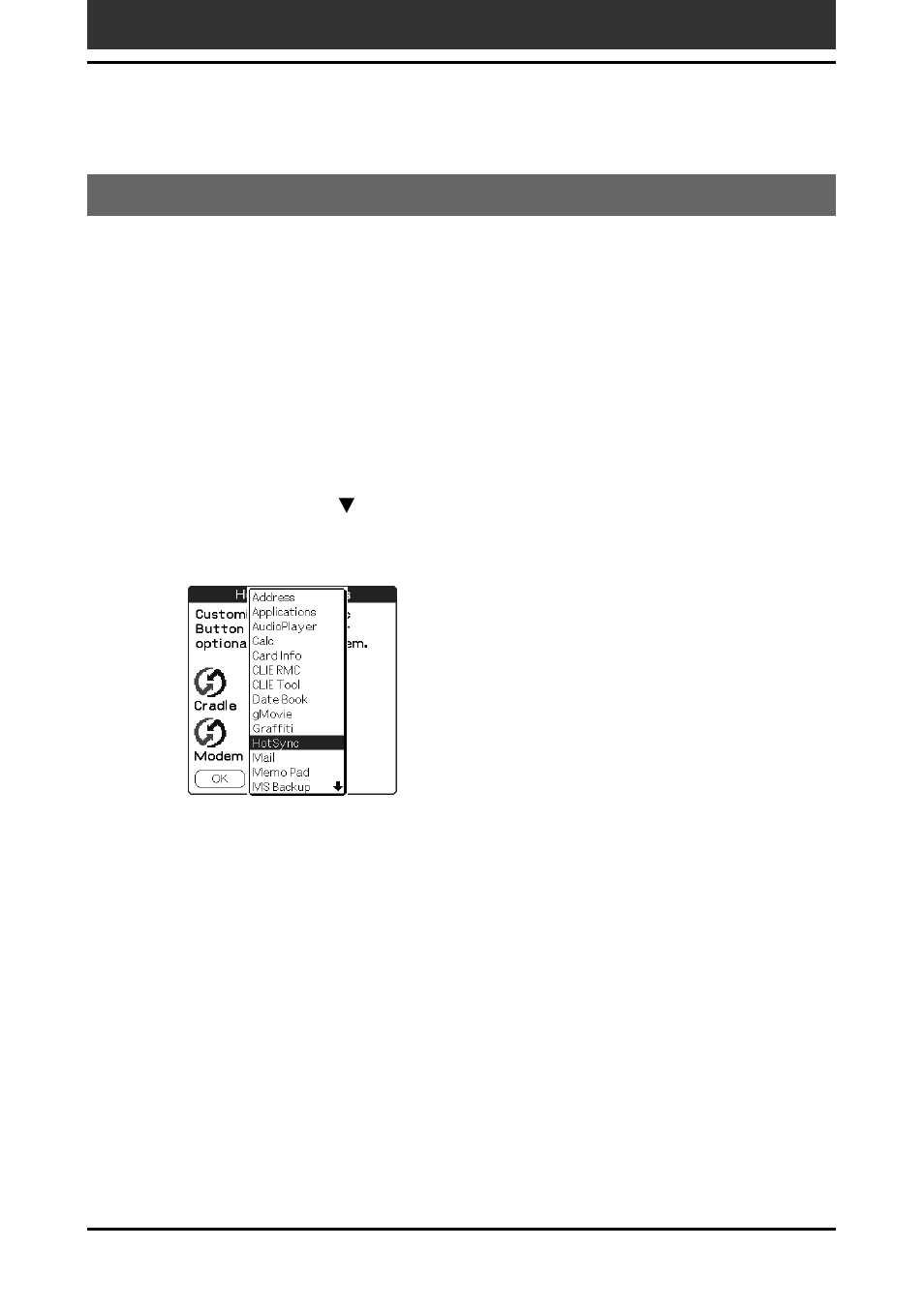 Assigning applications to hotsync® buttons, Assigning applications to hotsync, Buttons | Sony PEG-T665C User Manual | Page 157 / 218