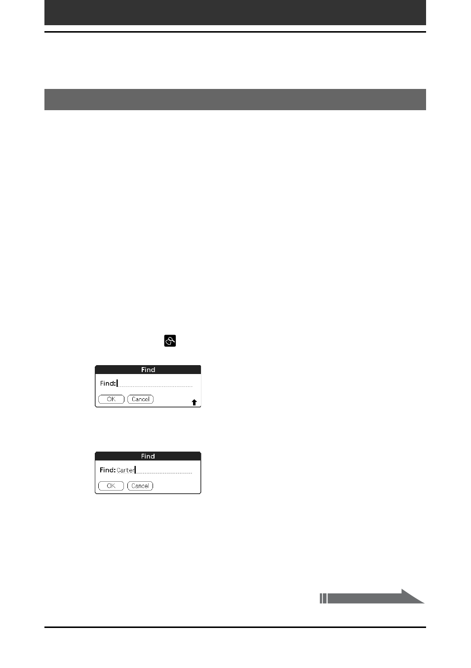 Finding records, 86 performing common tasks finding records | Sony PEG-T665C User Manual | Page 86 / 218