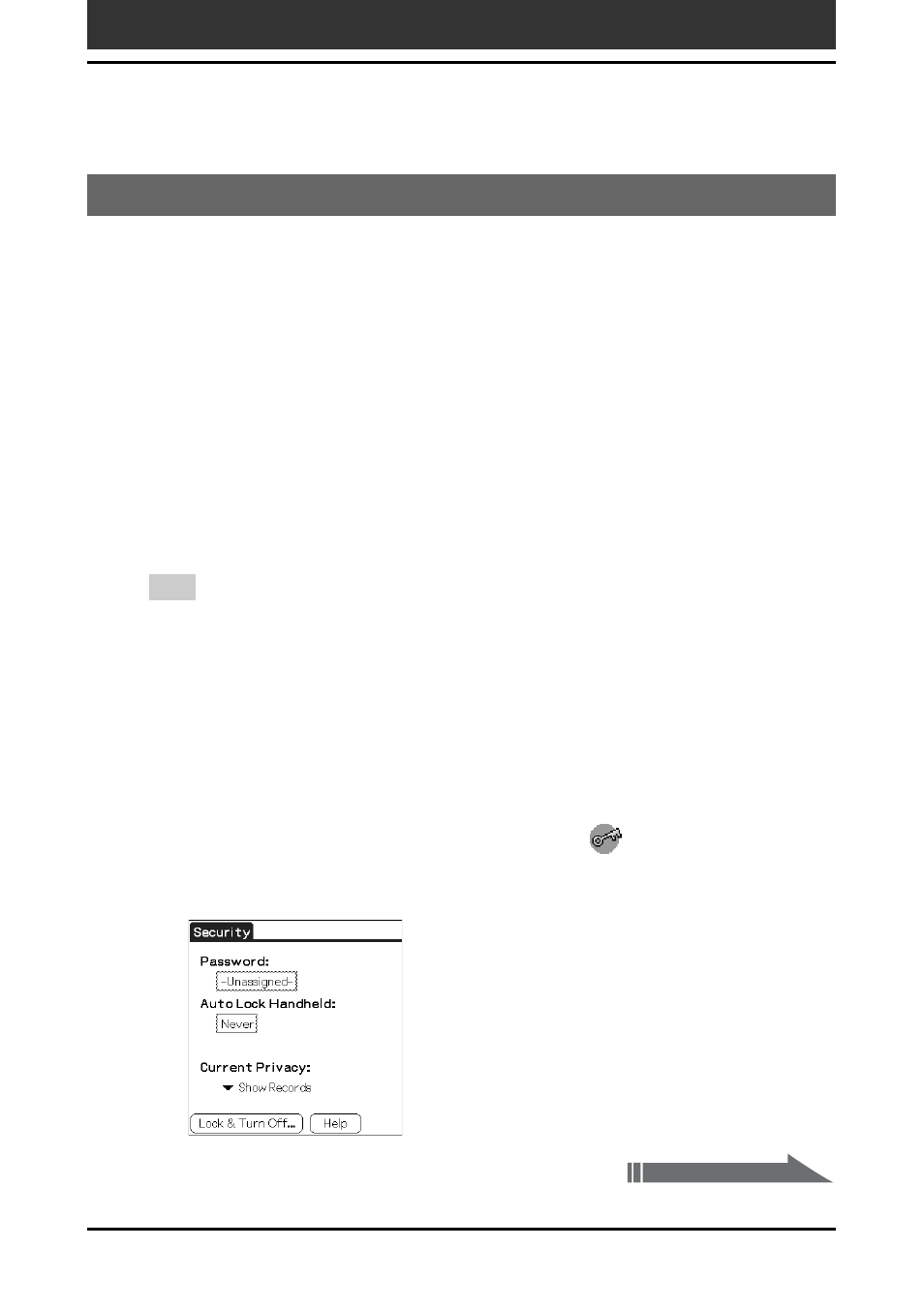 Protecting your data (security) | Sony PEG-T665C User Manual | Page 90 / 218