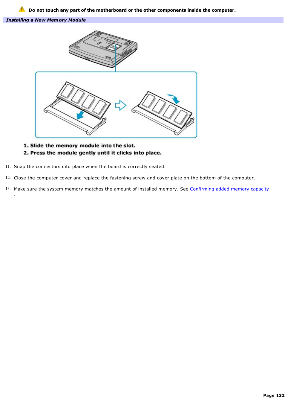 Sony PCG-FXA63 User Manual | Page 132 / 162