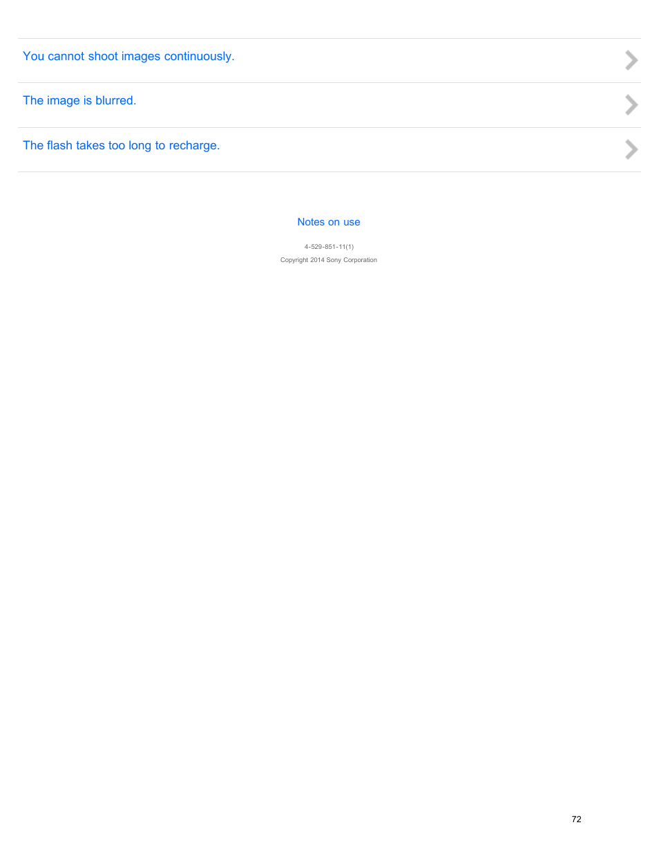 Sony DSC-WX350 User Manual | Page 76 / 319
