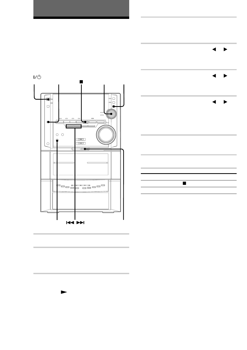 The tape deck, Recording on a tape manually | Sony MHC-ZX10 User Manual | Page 26 / 60
