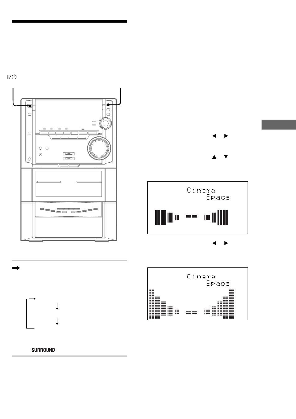 Selecting surround effects | Sony MHC-ZX10 User Manual | Page 35 / 60