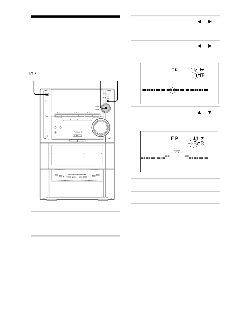 Controlling the graphic equalizer | Sony MHC-ZX10 User Manual | Page 36 / 60