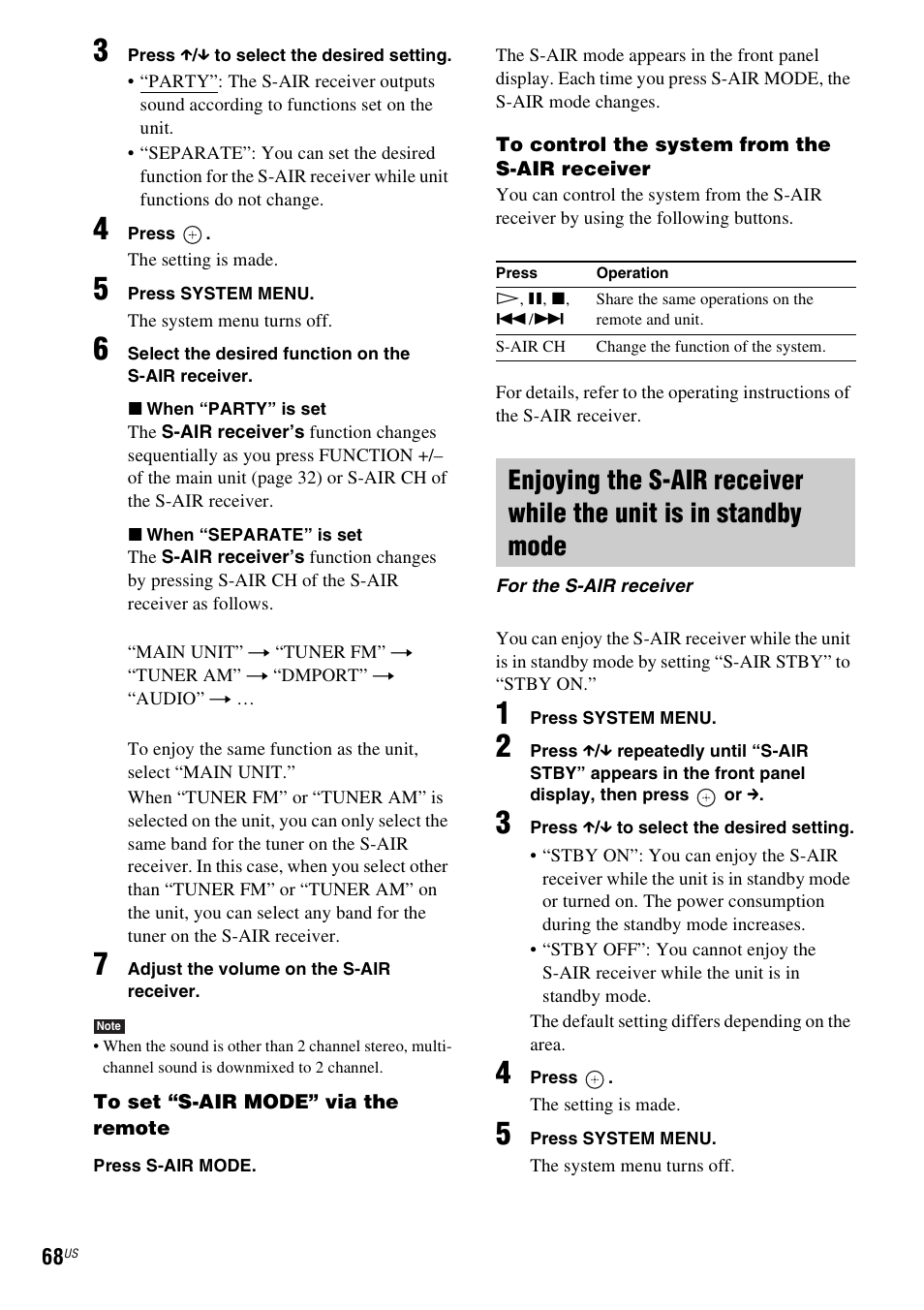 Sony DAV-HDX587WC User Manual | Page 68 / 104