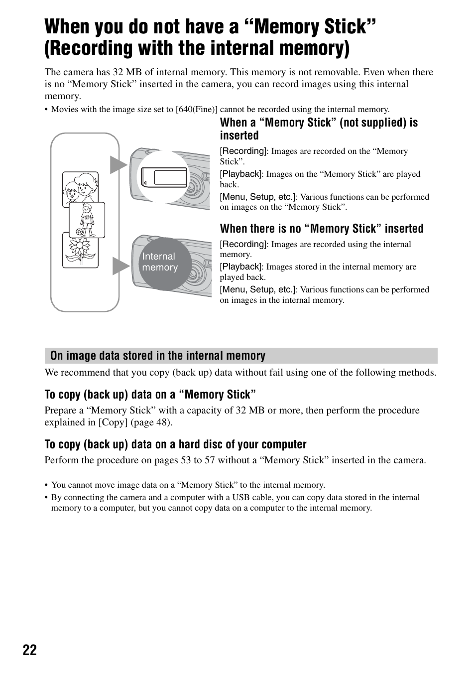 Sony DSC-S40 User Manual | Page 22 / 91