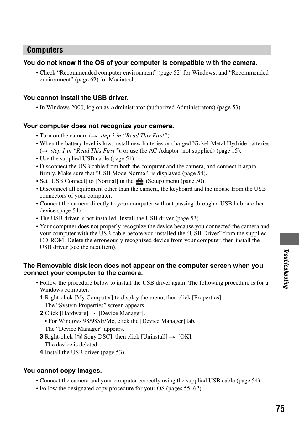 Computers | Sony DSC-S40 User Manual | Page 75 / 91