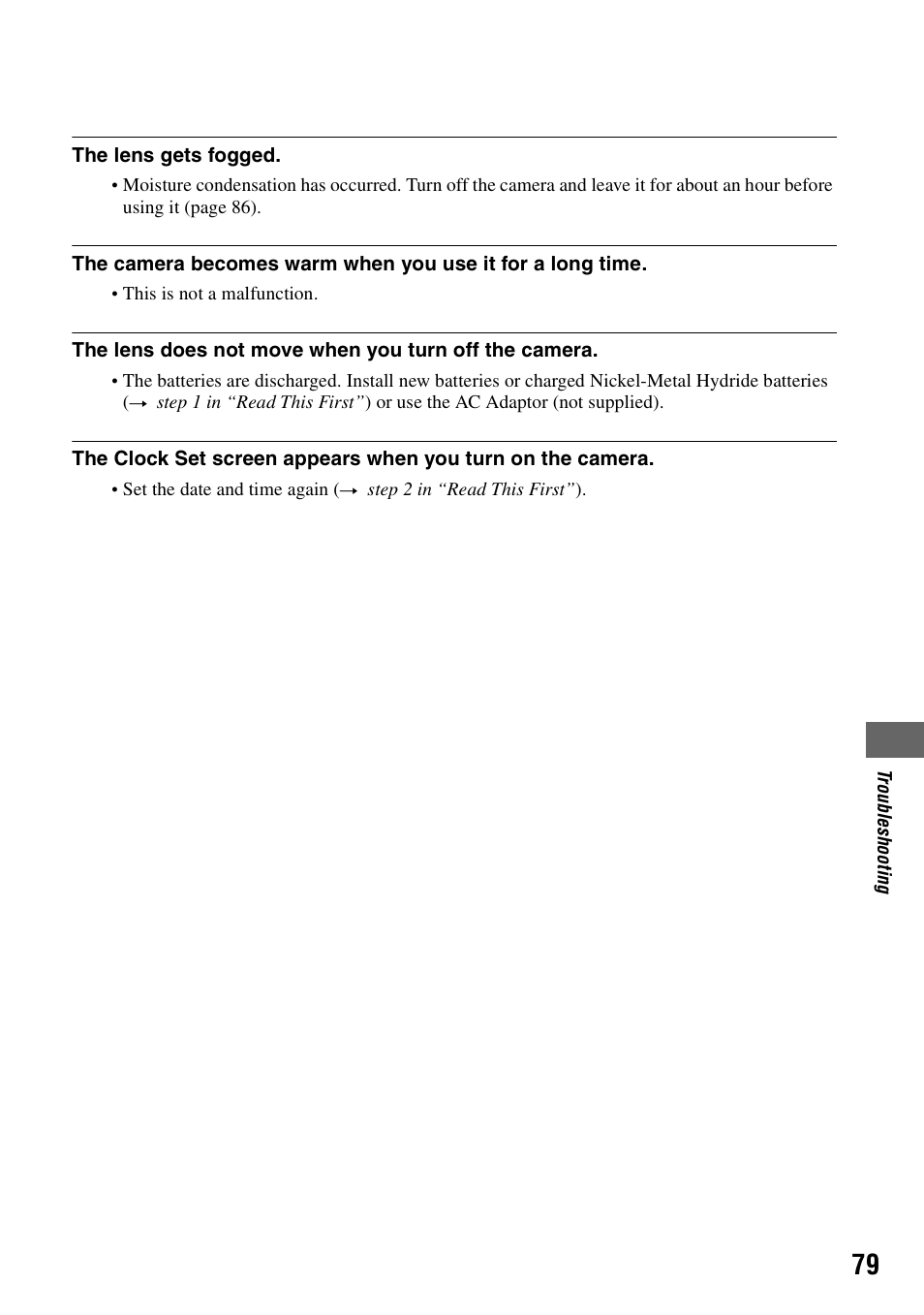 Sony DSC-S40 User Manual | Page 79 / 91