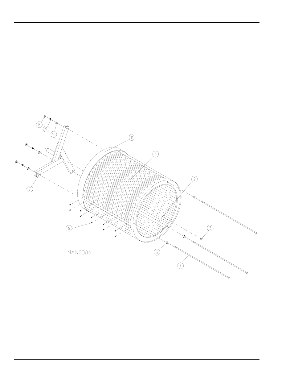 Tumbler / support assemblies | American Dryer Corp. AD-235 User Manual | Page 12 / 30