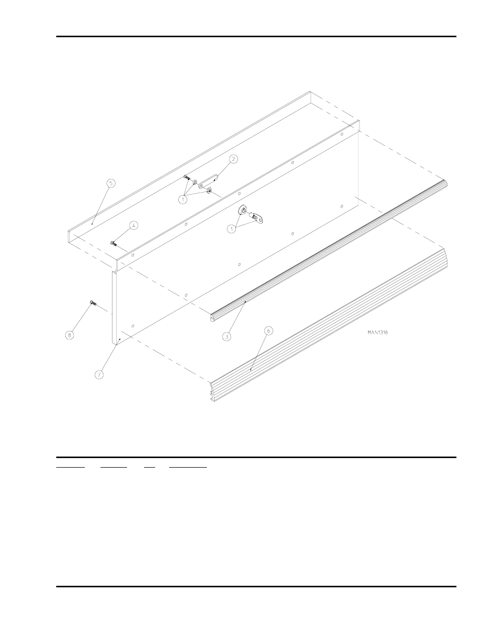 Lower service door assembly | American Dryer Corp. AD-235 User Manual | Page 5 / 30