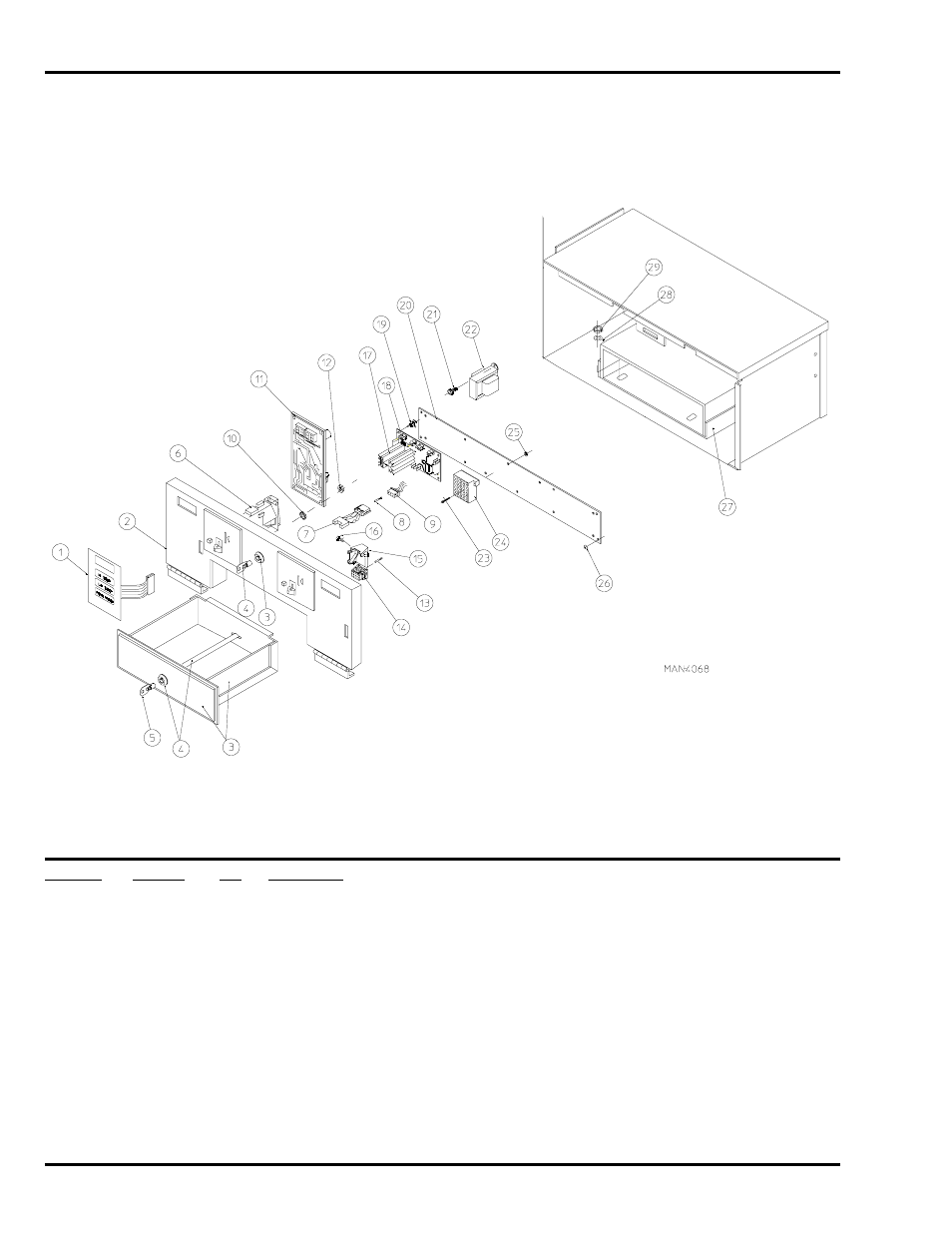 Coin microprocessor control panel / box assemblies | American Dryer Corp. AD-235 User Manual | Page 6 / 30