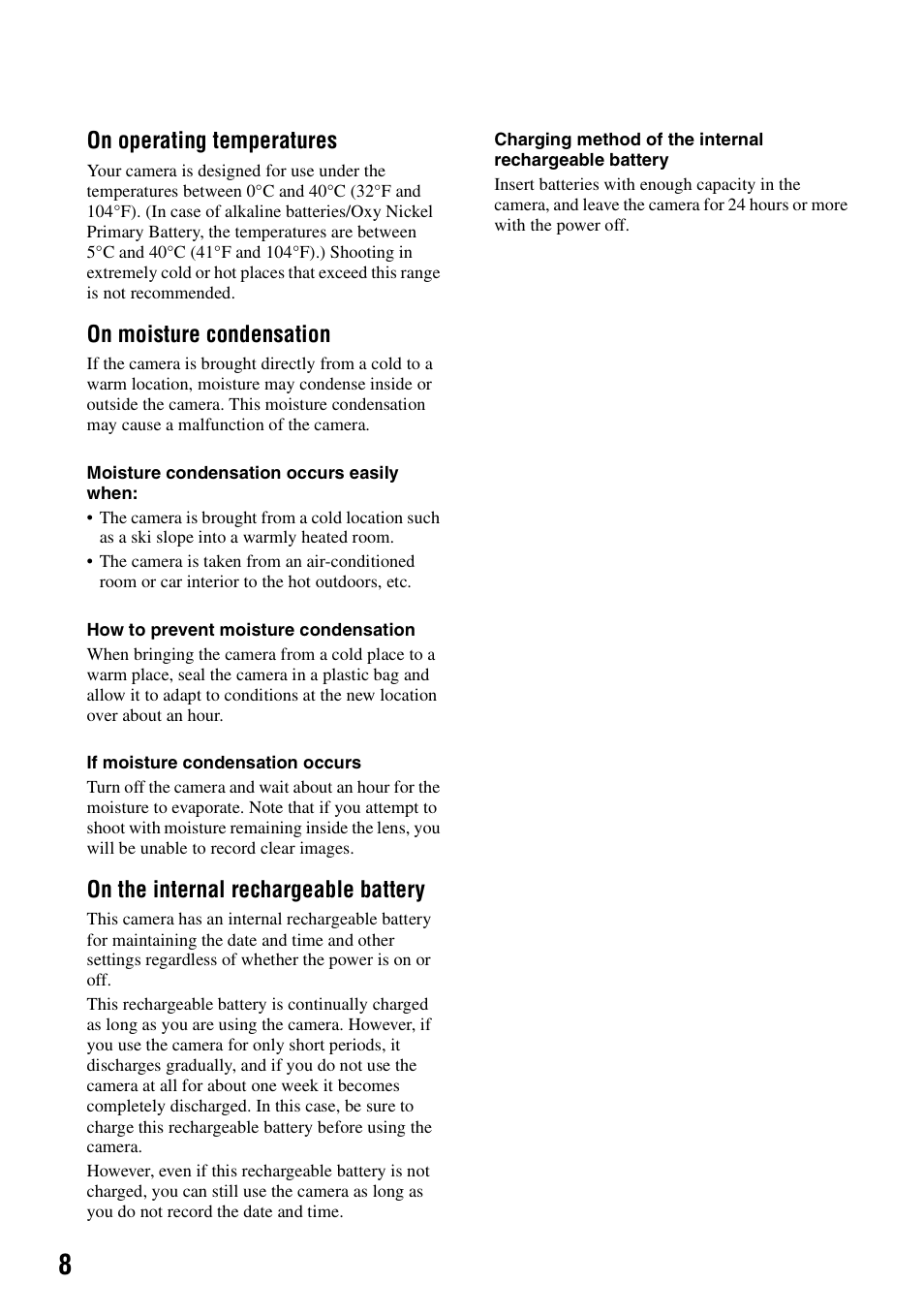 Sony DSC-S500 User Manual | Page 8 / 28