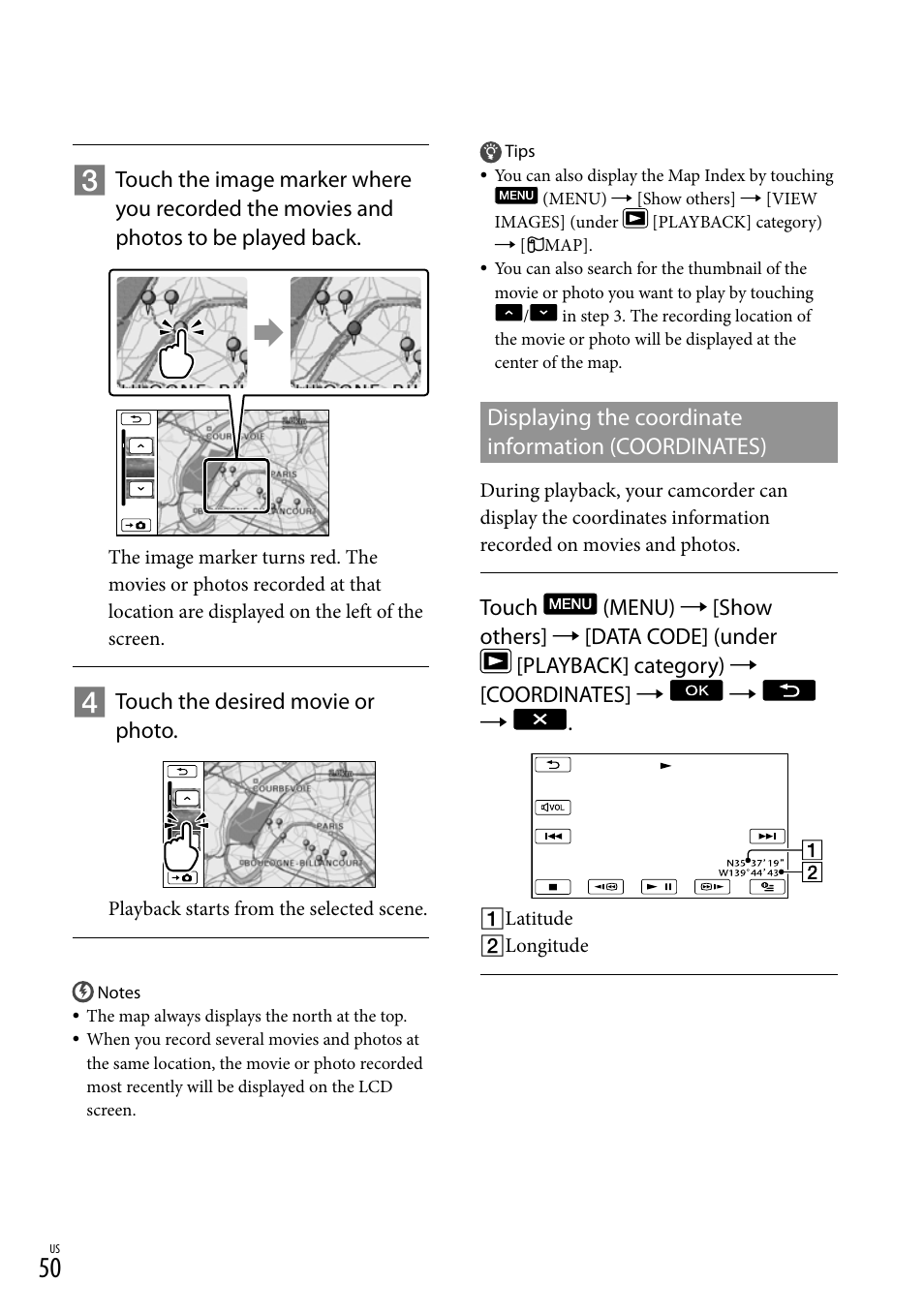 Sony HDR-CX300 User Manual | Page 50 / 119