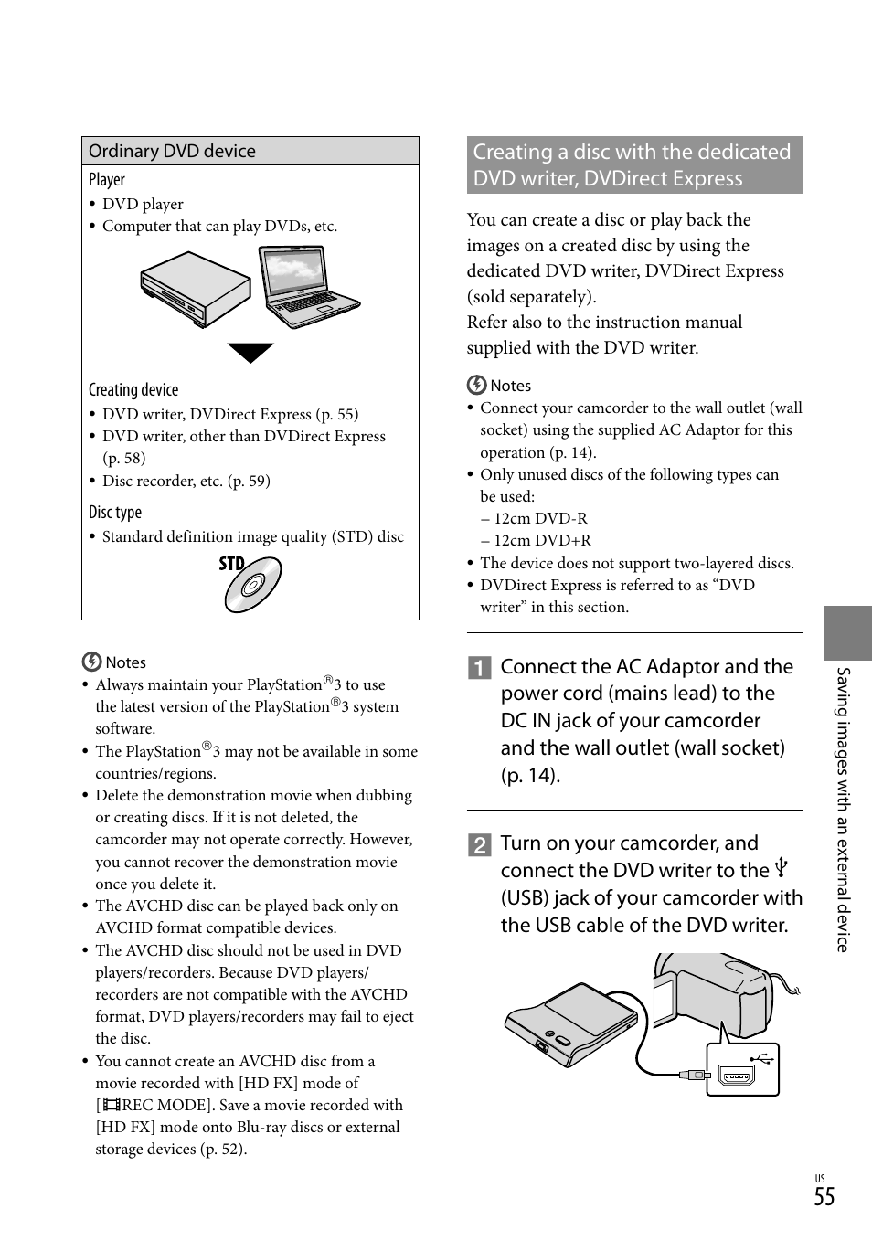 Sony HDR-CX300 User Manual | Page 55 / 119