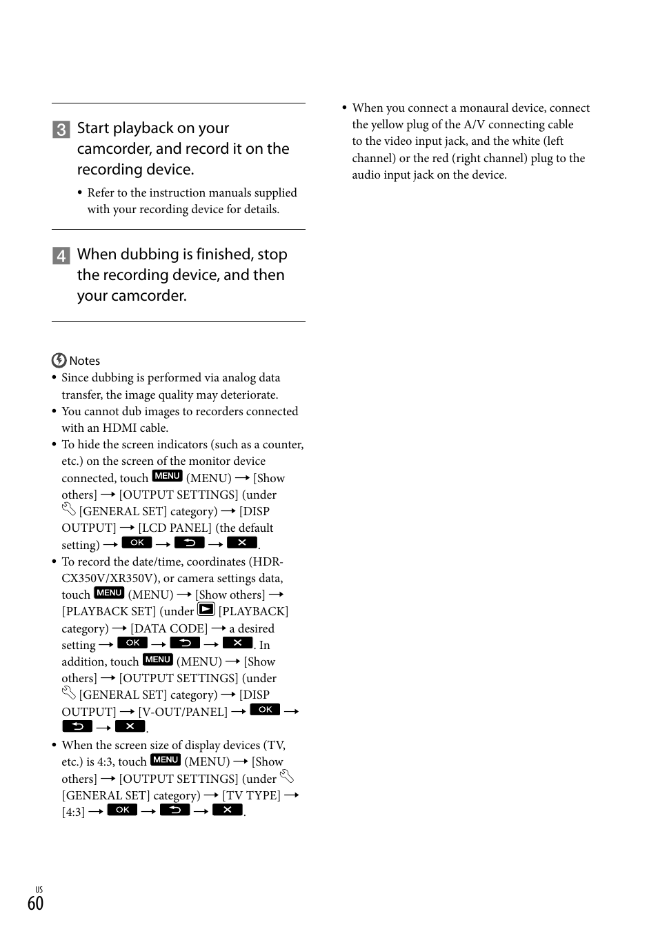 Sony HDR-CX300 User Manual | Page 60 / 119