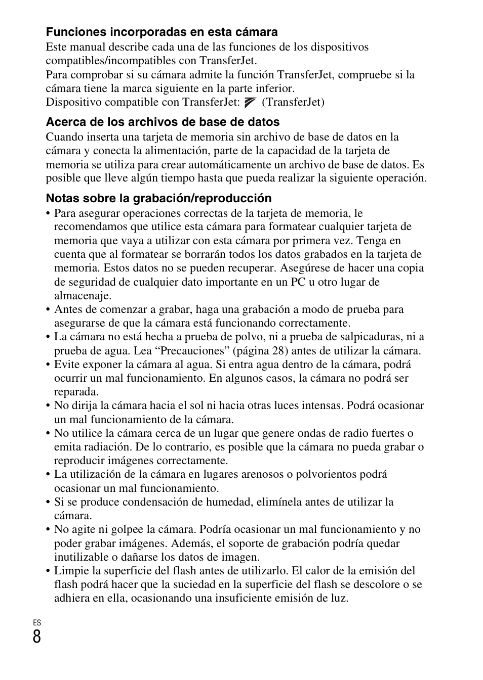 Sony DSC-T99 User Manual | Page 38 / 64