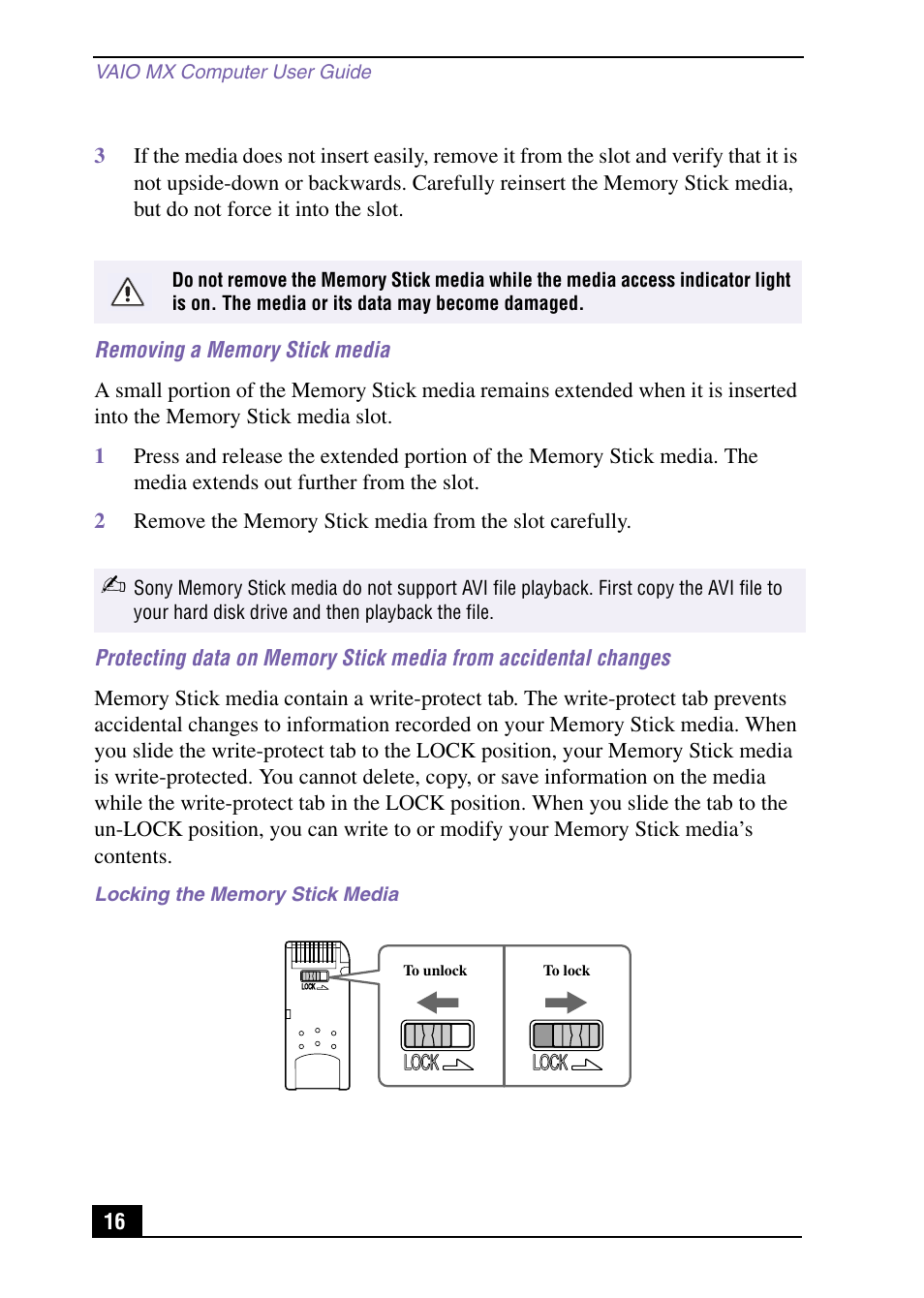Sony PCV-MXS10 User Manual | Page 16 / 92