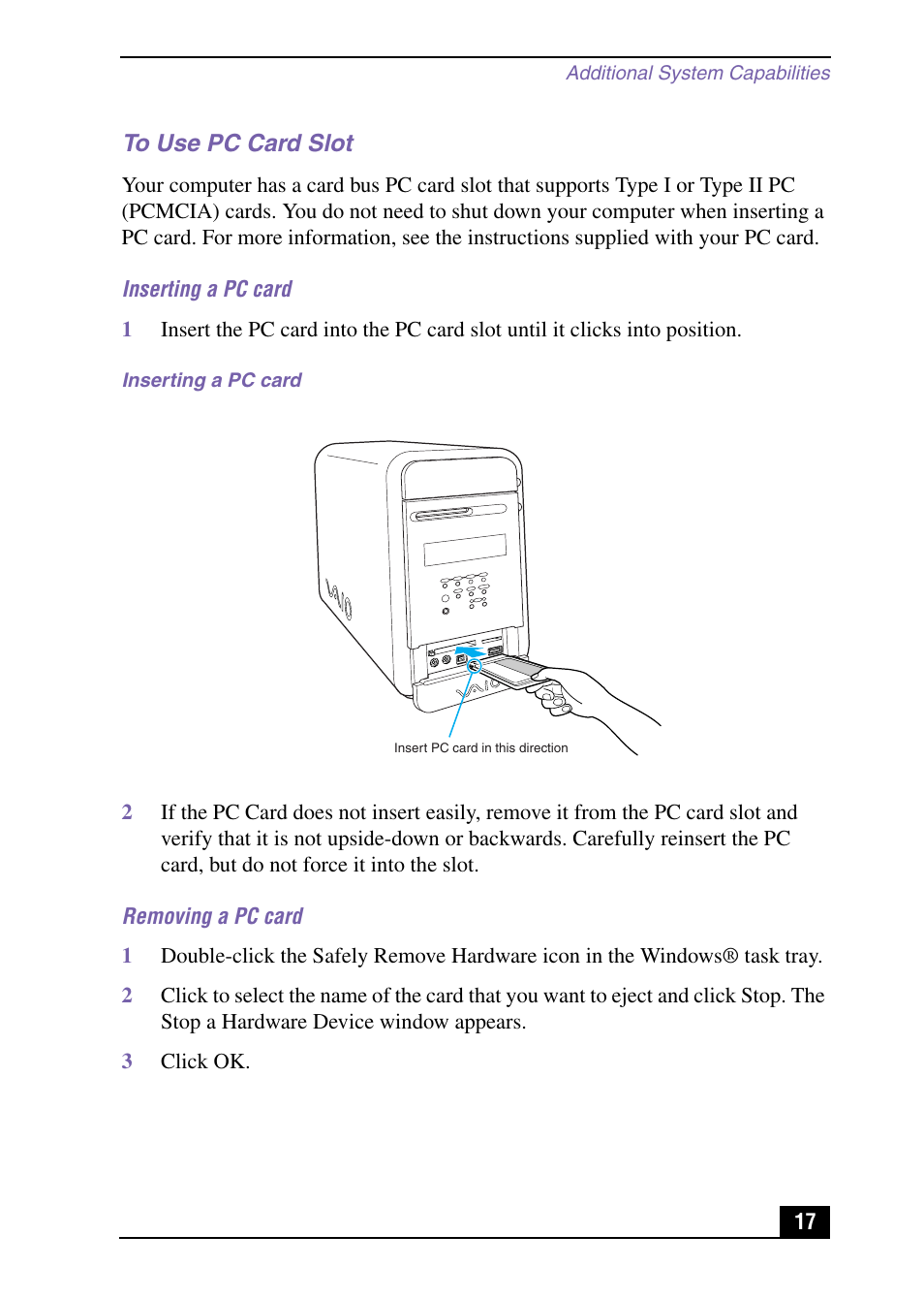 Sony PCV-MXS10 User Manual | Page 17 / 92