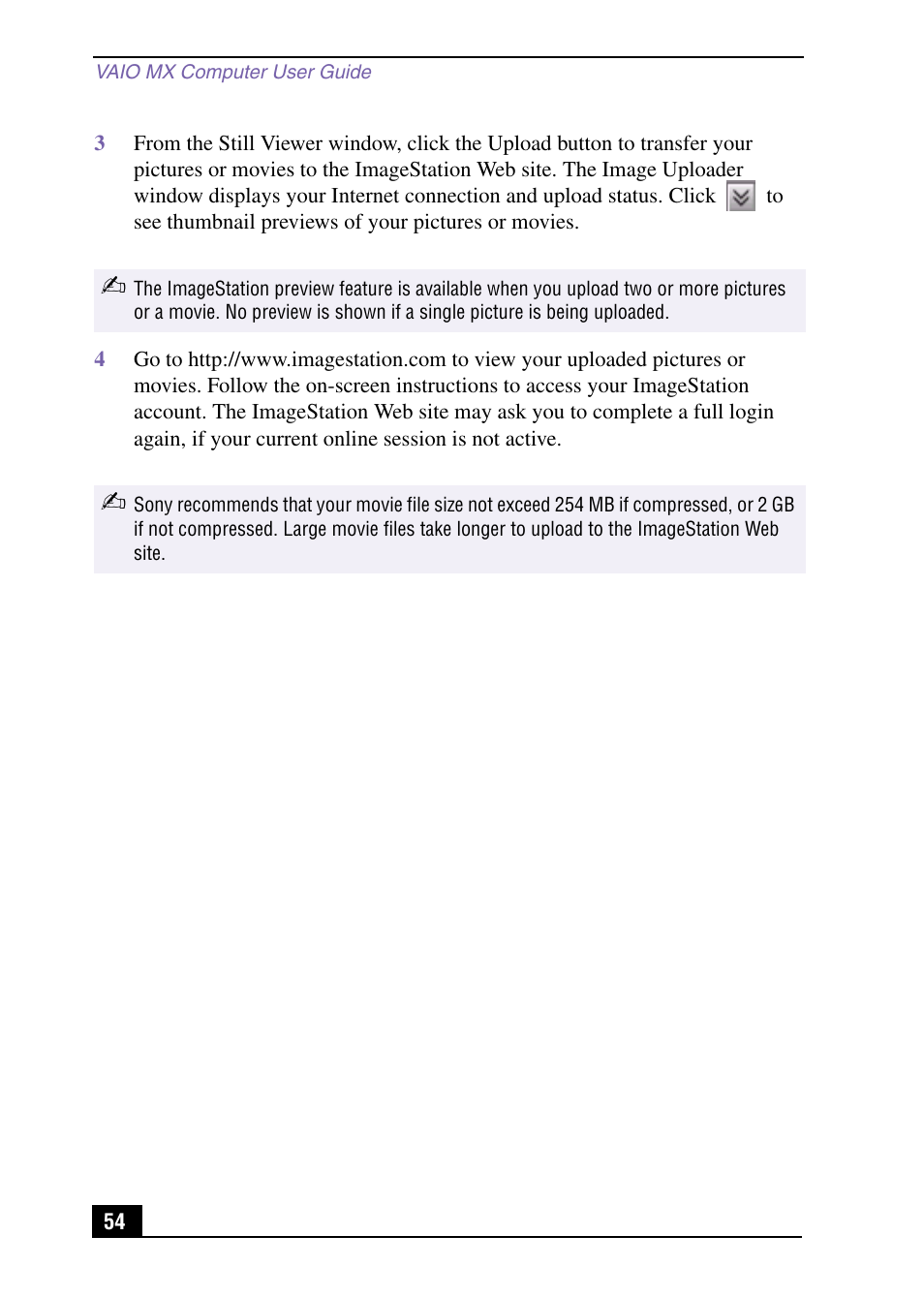 Sony PCV-MXS10 User Manual | Page 54 / 92