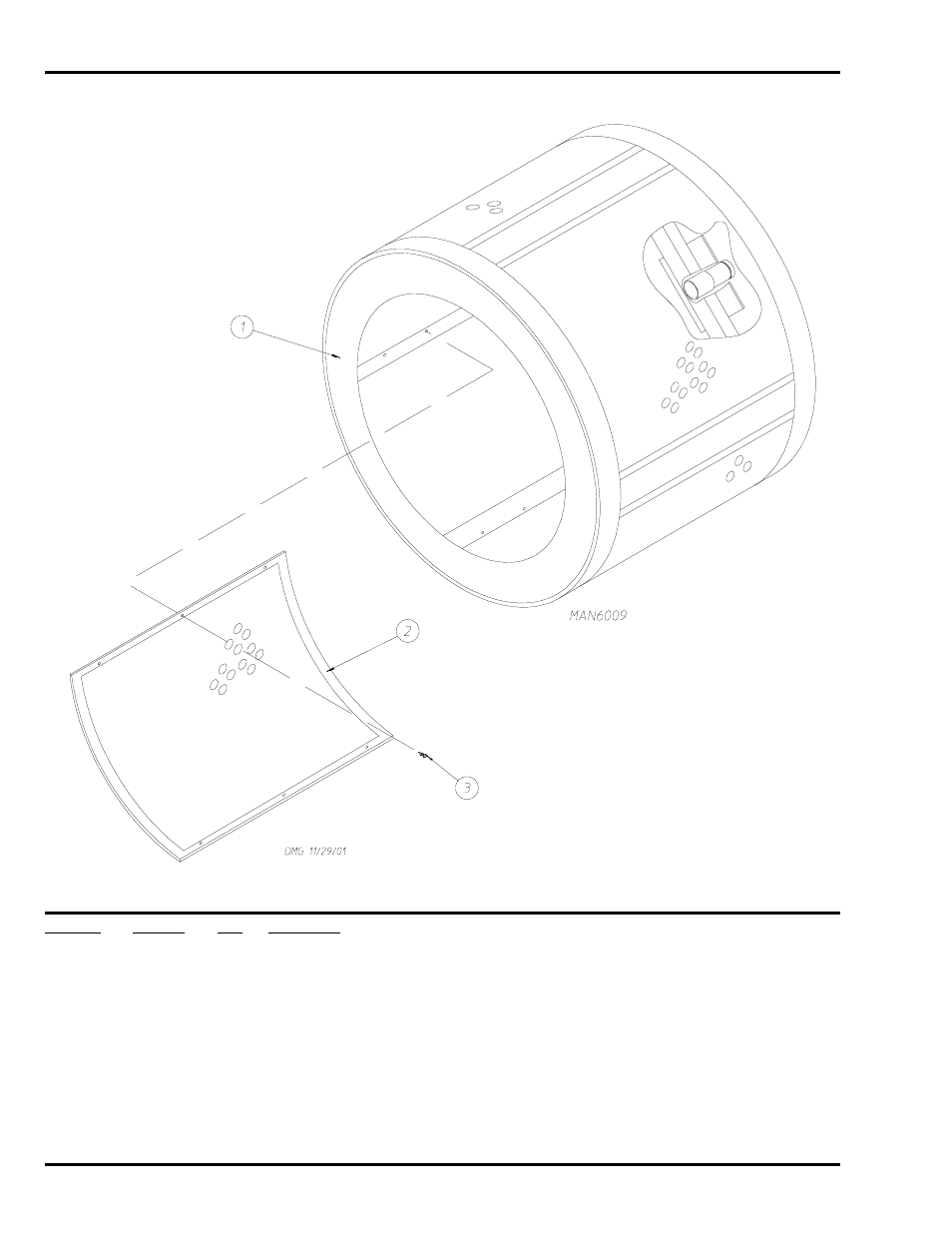 Tumbler assembly | American Dryer Corp. Phase 7 D90 User Manual | Page 12 / 34