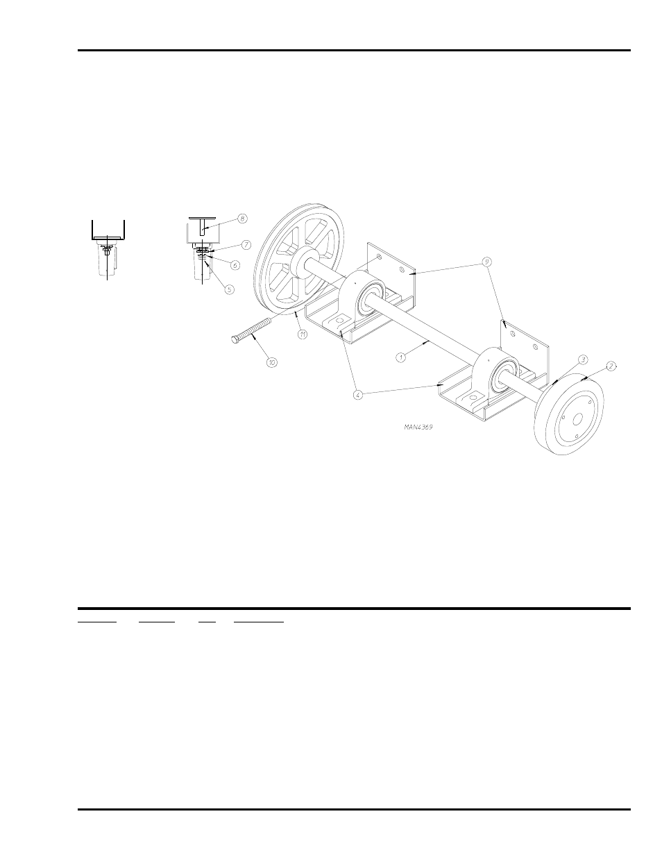 Drive shaft assembly | American Dryer Corp. Phase 7 D90 User Manual | Page 15 / 34