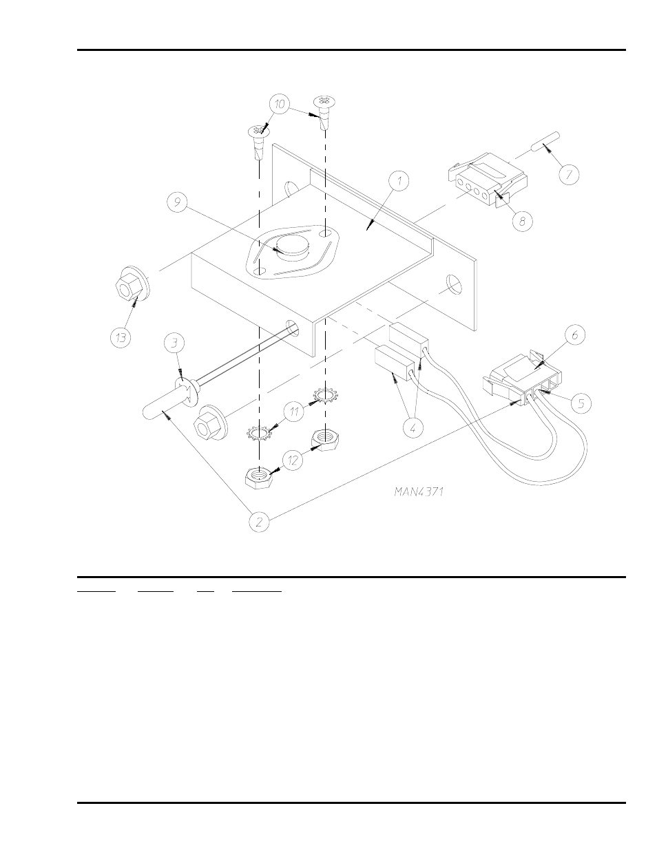 Temperature sensor bracket assembly | American Dryer Corp. Phase 7 D90 User Manual | Page 9 / 34