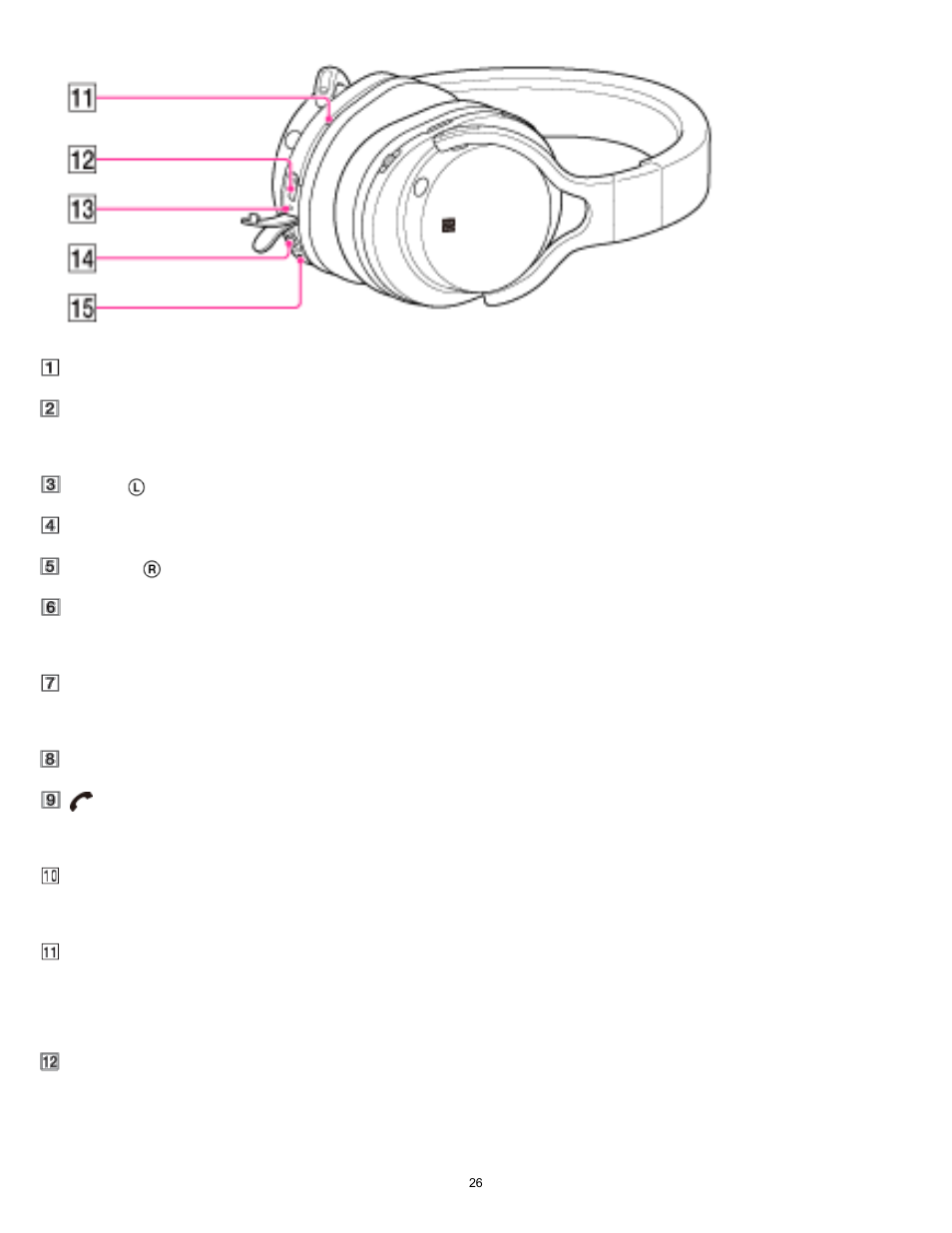 Sony MDR-1RBT User Manual | Page 26 / 87